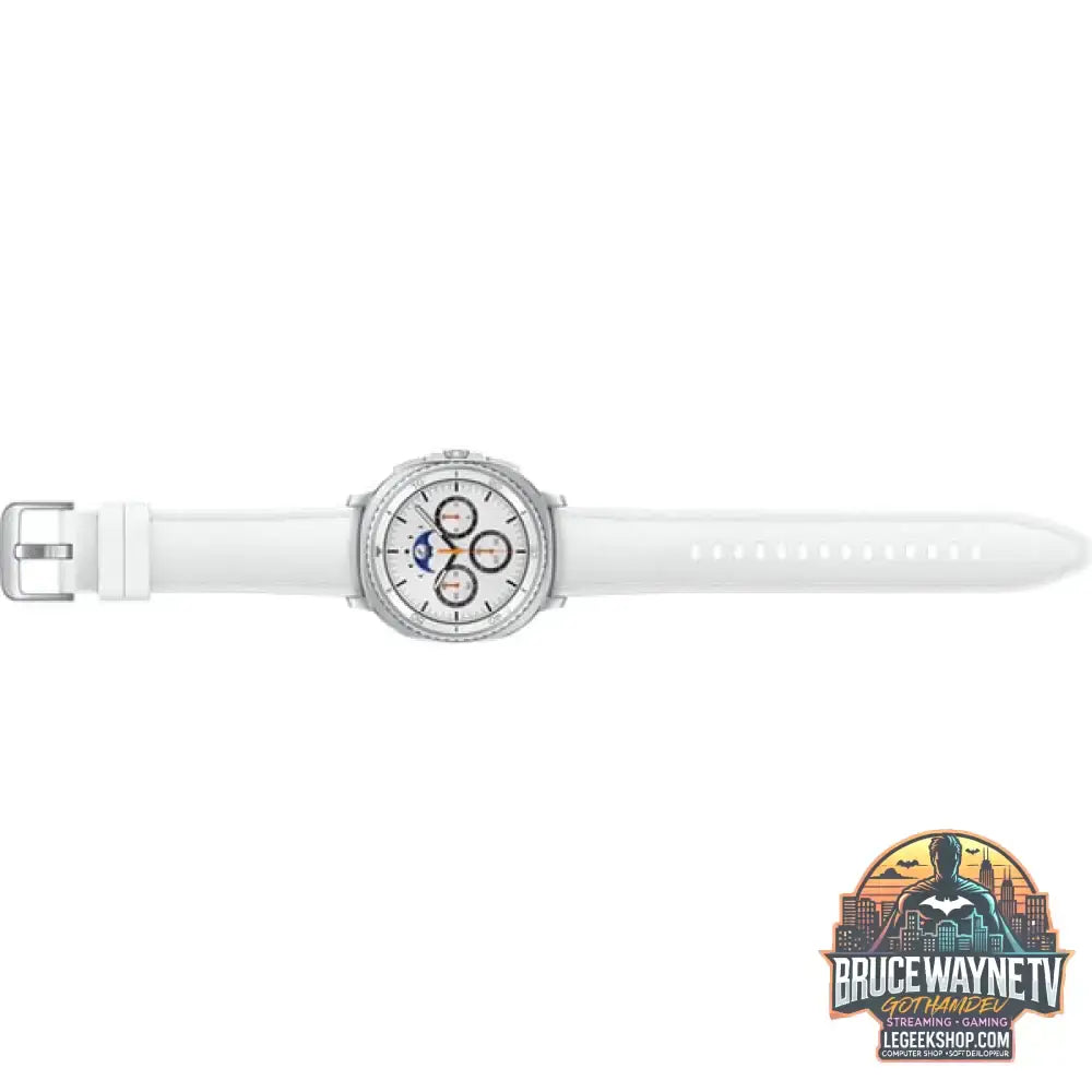 Samsung Galaxy Watch8 Classic, Smartwatch weiß, 46mm, LTE, Hybrid-Armband - Samsung - vue 6