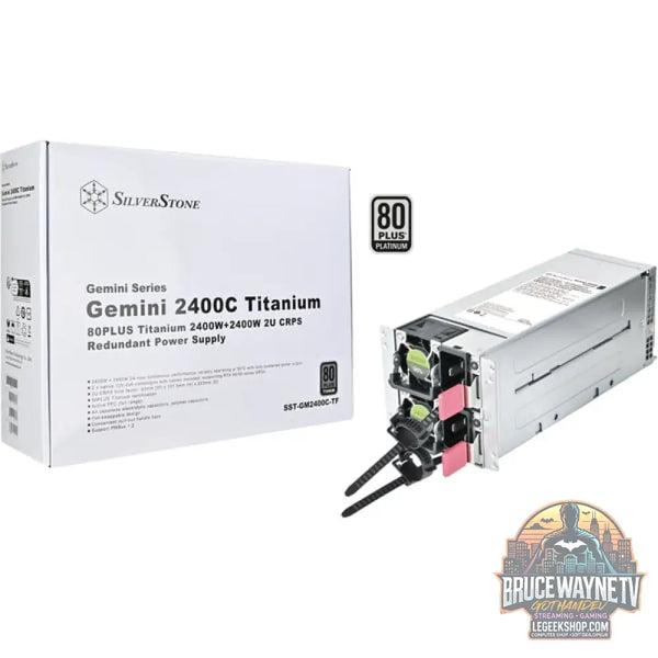 SilverStone Gemini 2400C Titanium (SST-GM2400C-TF), alimentation PC - SilverStone