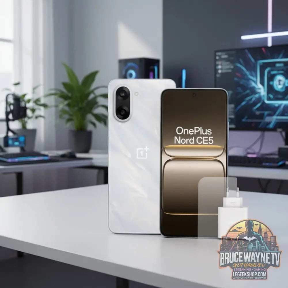 Smartphone OnePlus Nord CE5 — produit geek, vue 2, LeGeekShop