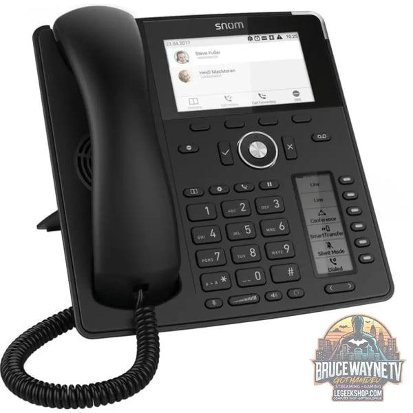 snom D785, VoIP-Telefon (noir, Bluetooth, PoE) - snom