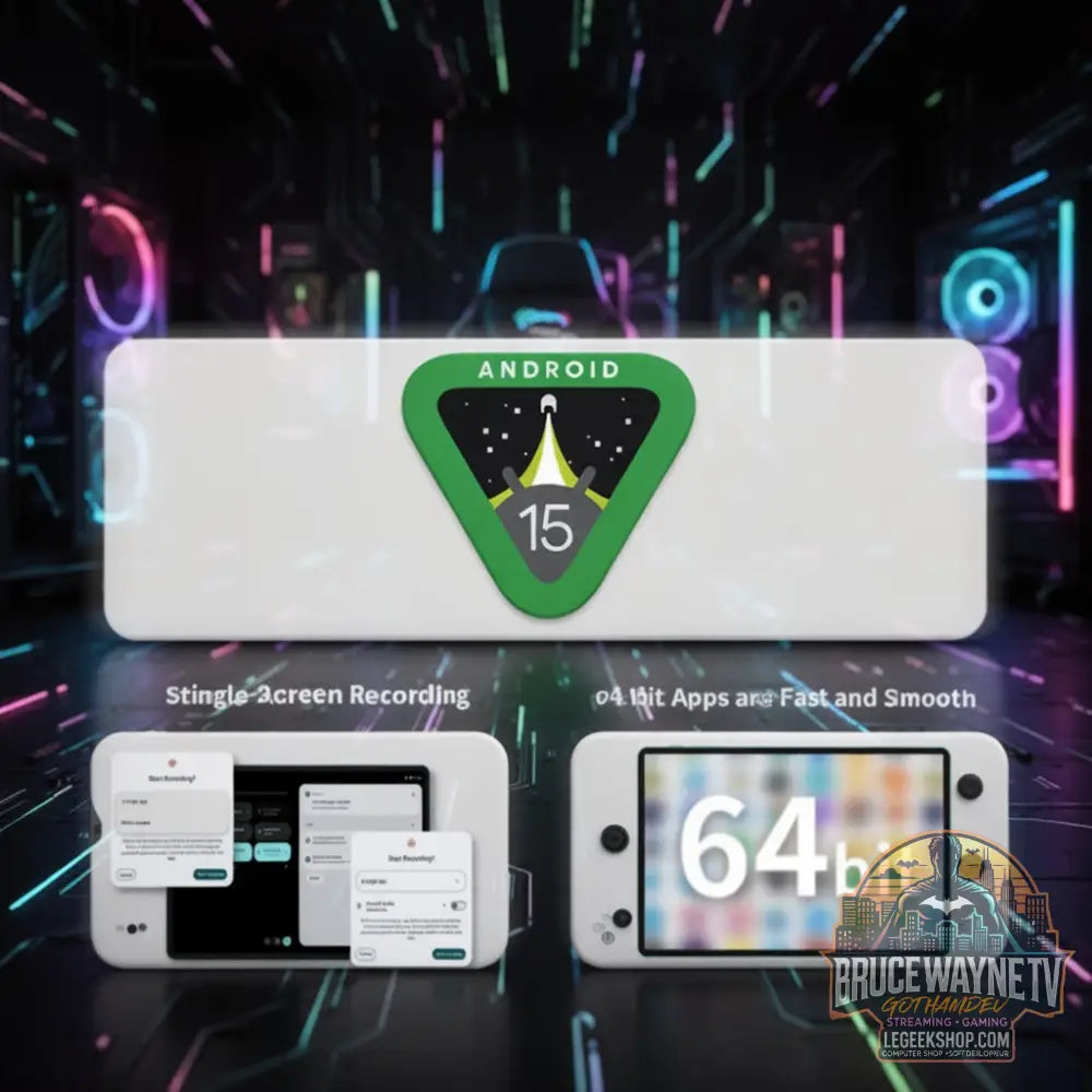 Tablette Android — produit geek, vue 14, LeGeekShop