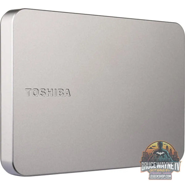 Toshiba Canvio Flex 1TB, Externe Festplatte hellargent, USB-C / USB-A - Toshiba