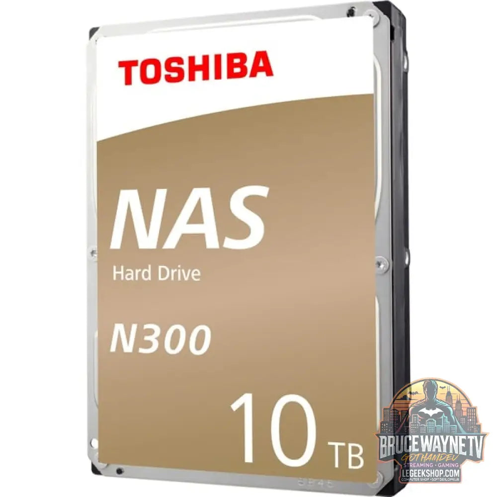 Toshiba N300 10 TB, Festplatte SATA 6 Gb/s, 3,5", Retail - Toshiba - vue 5