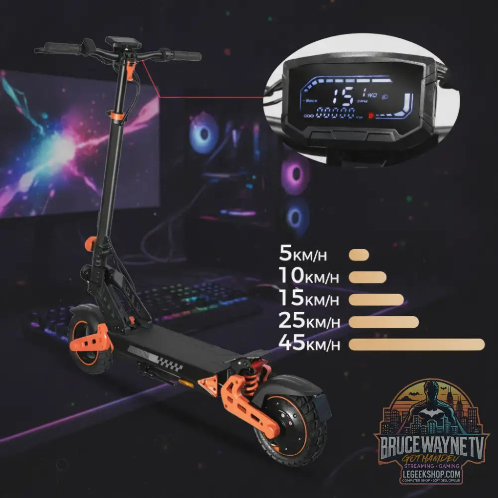 trottinettes — vue détail 2 LeGeekShop