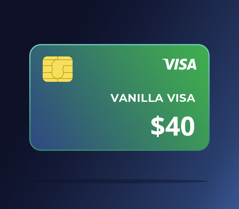 Vanilla VISA $40