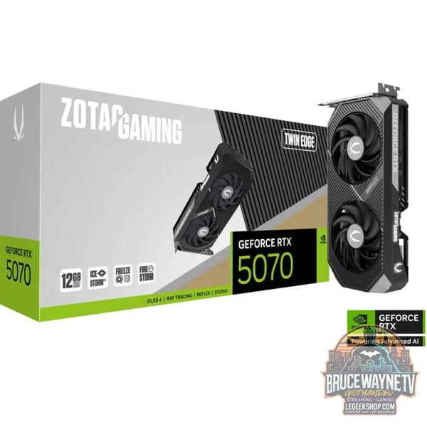 ZOTAC GeForce RTX 5070 Twin Edge, carte graphique - ZOTAC