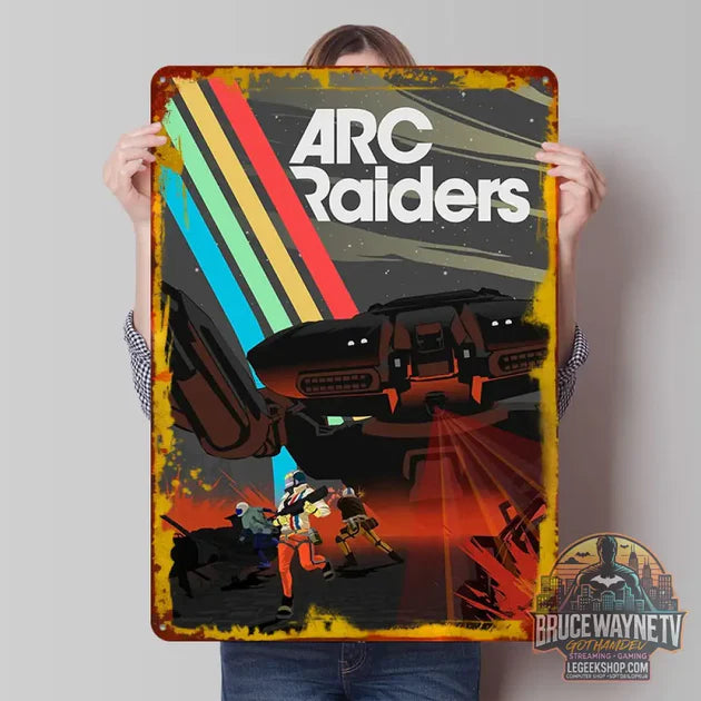 Guide d'achat : Affiche Métallique Arc Raiders Vintage Rétro Déco Murale 30x20cm