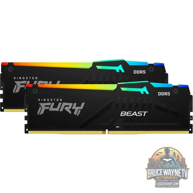 Guide d'achat : Kingston FURY FURY Beast RGB 32 Go (2×16 Go) DDR5-5600 Dual-Kit RGB
