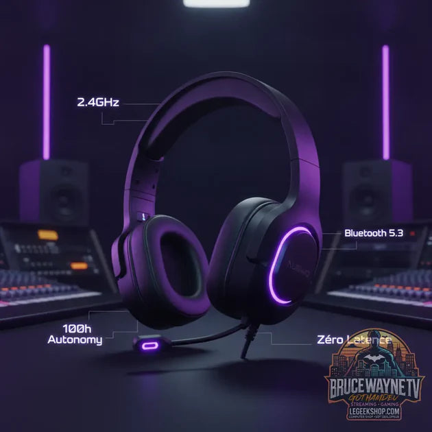 Guide d'achat : NUBWO G06 Double Casque Gaming Sans Fil 2.4GHz/BT 5.