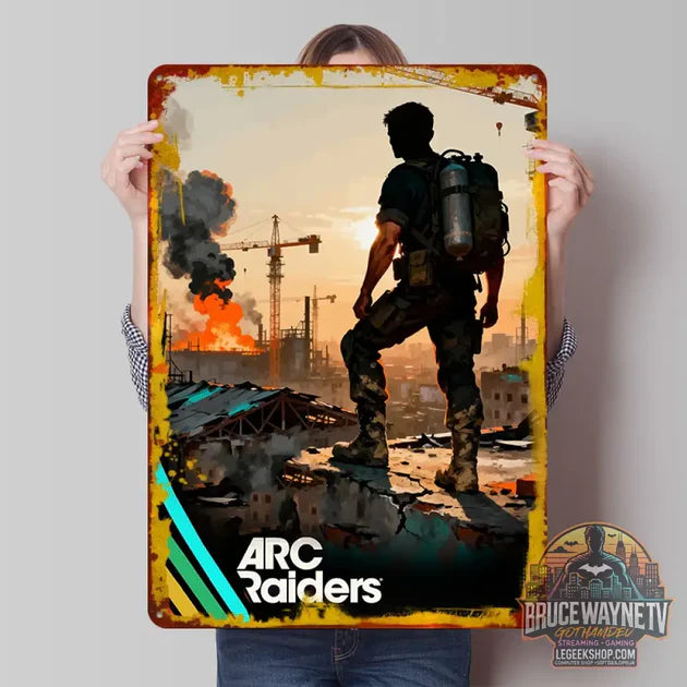 Guide d'achat : Plaque Métallique Arc Raiders Vintage Rétro Déco Garage 30x20cm