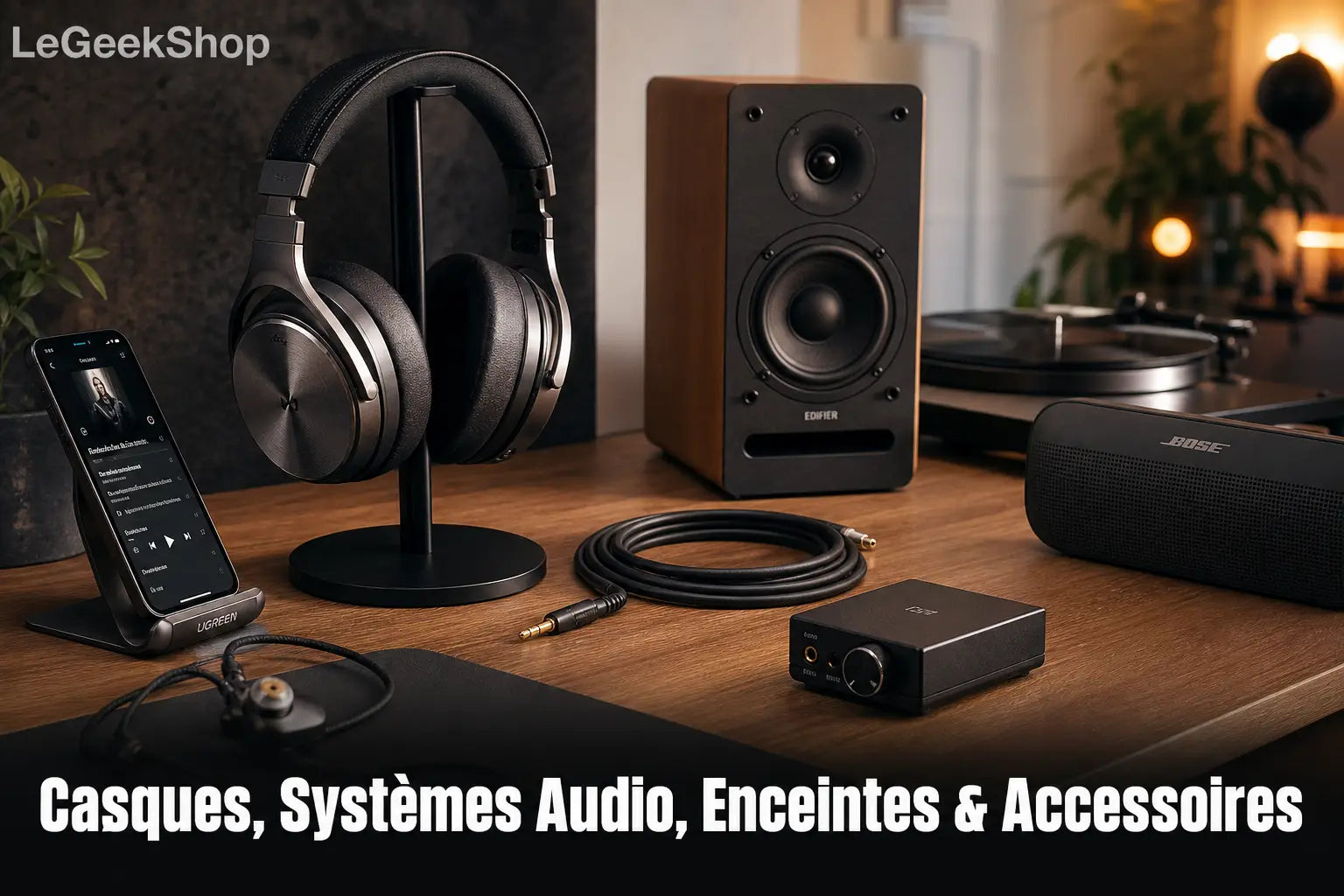 Casques, Systèmes Audio, Enceintes & Accessoires — LeGeekShop