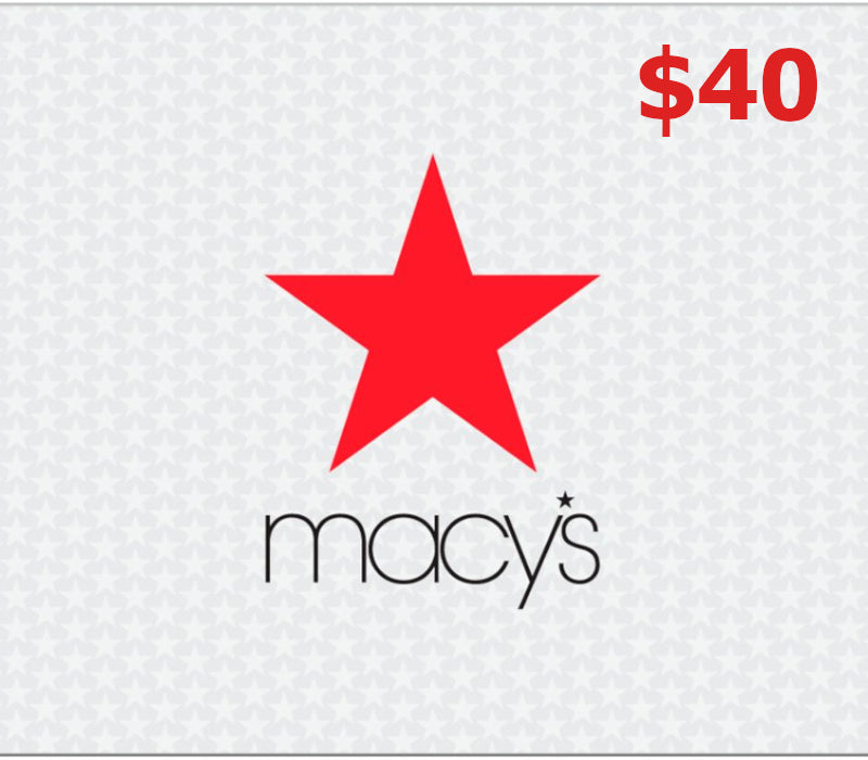 Macys $40 Gift Card
