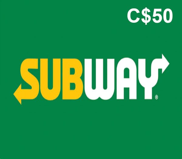 Subway C$50 Gift Card CA