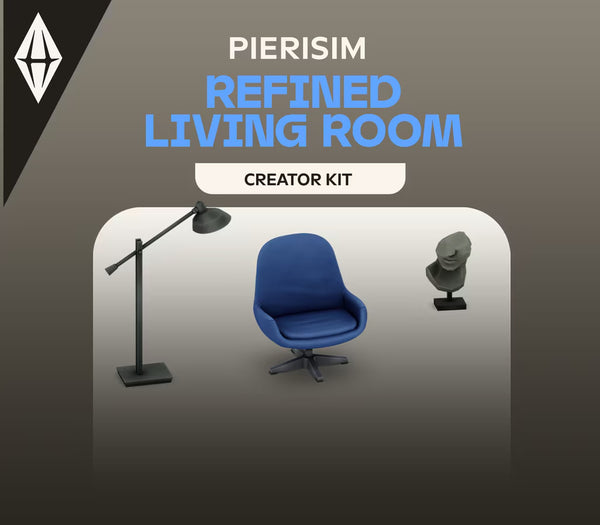 The Sims 4 - Refined Living Room Kit DLC
