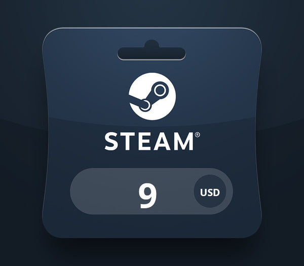 Steam Wallet USD 9 Gift Card TR