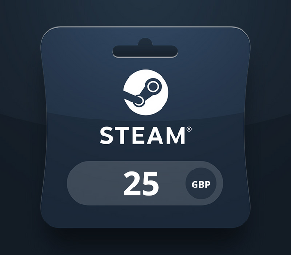 Steam Gift Card £25 UK Activation Code