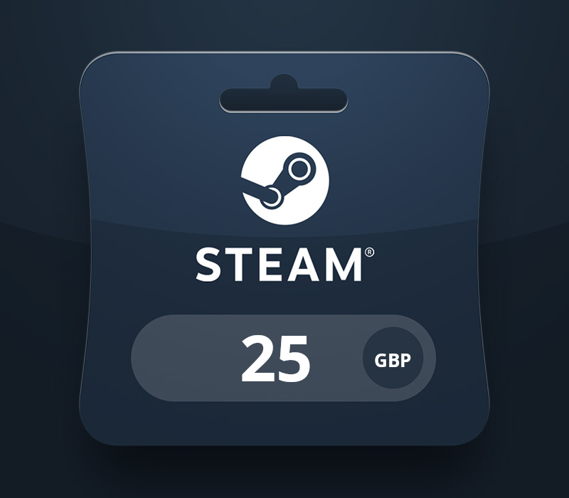 Steam Gift Card £25 UK Activation Code
