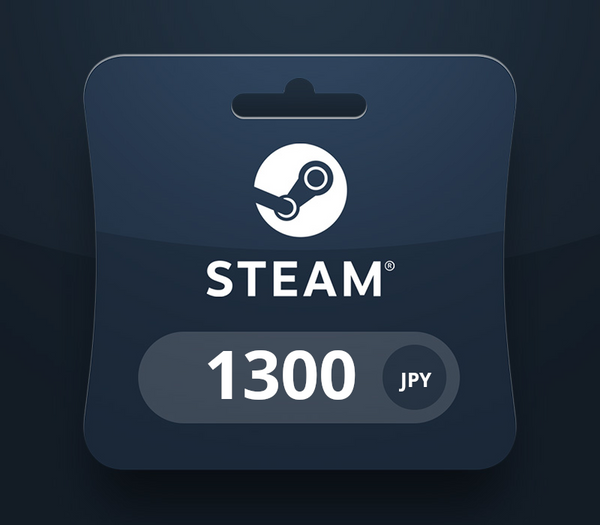 Steam Wallet JPY 1300 Gift Card JP