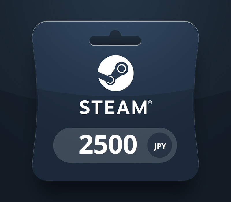 Steam Wallet JPY 2500 Gift Card JP