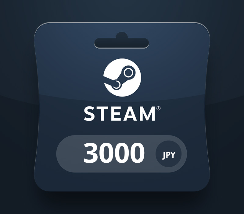 Steam Wallet JPY 3000 Gift Card JP