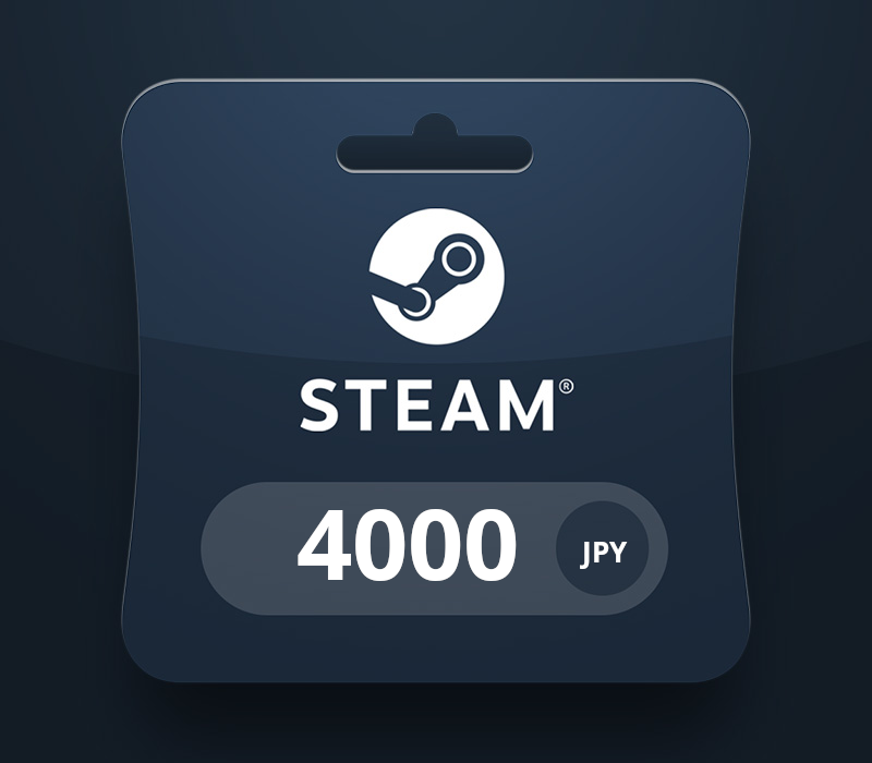 Steam Wallet JPY 4000 Gift Card JP