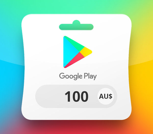 Google Play AUD 100 Gift Card AU