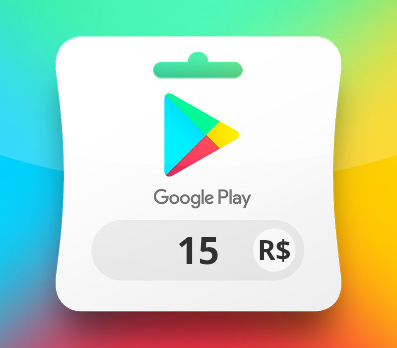 Google Play BRL 15 Gift Card BR
