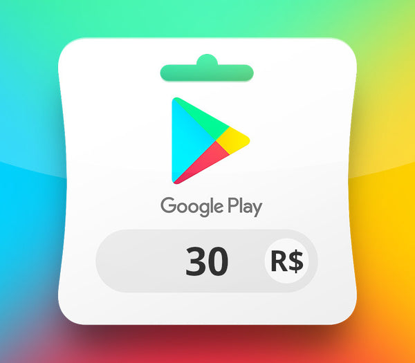 Google Play BRL 30 Gift Card BR