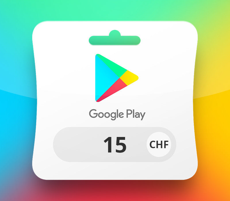 Google Play CHF 15 Gift Card CH