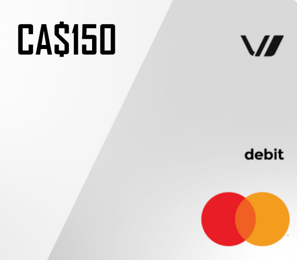 Prepaid Mastercard CAD 150 Gift Card