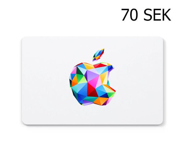 Apple 70 SEK Gift Card SE
