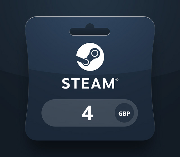 PC Steam Gift Card GBP 4 UK Activation Code
