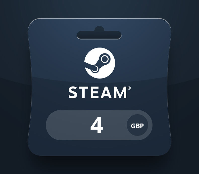 PC Steam Gift Card GBP 4 UK Activation Code