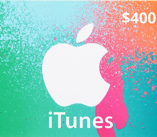 iTunes USD 400 Card