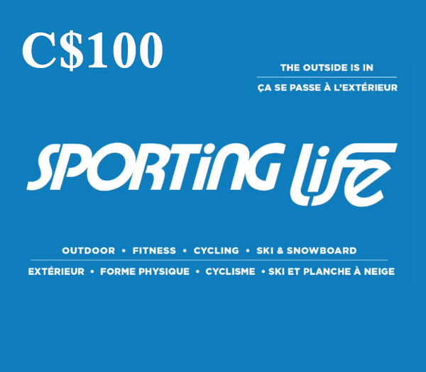 Sporting Life CAD 100 Gift Card CA
