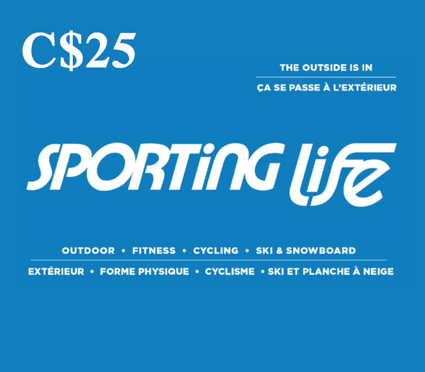 Sporting Life CAD 25 Gift Card CA