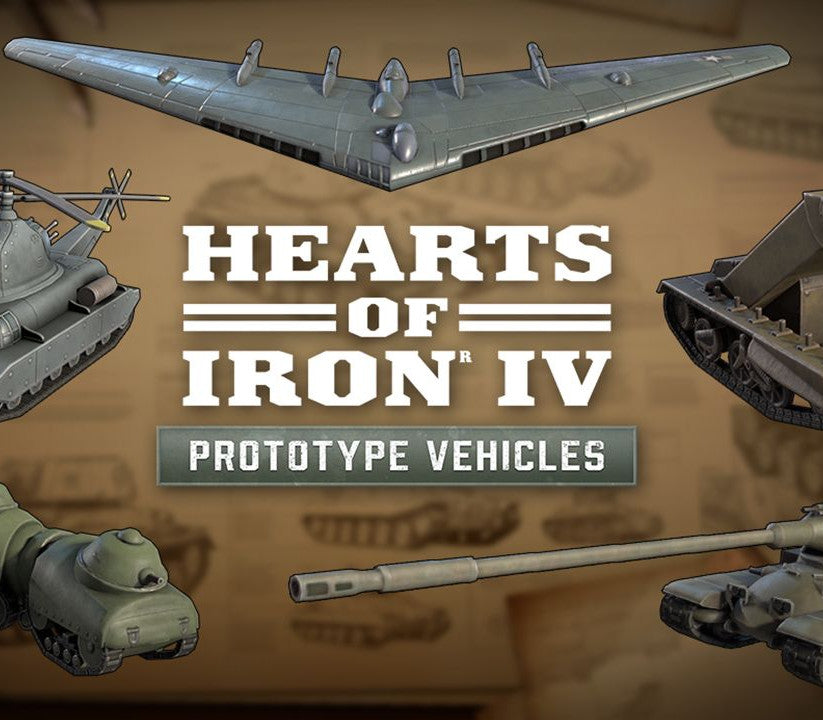 Hearts of Iron IV - Prototype Vehicles DLC