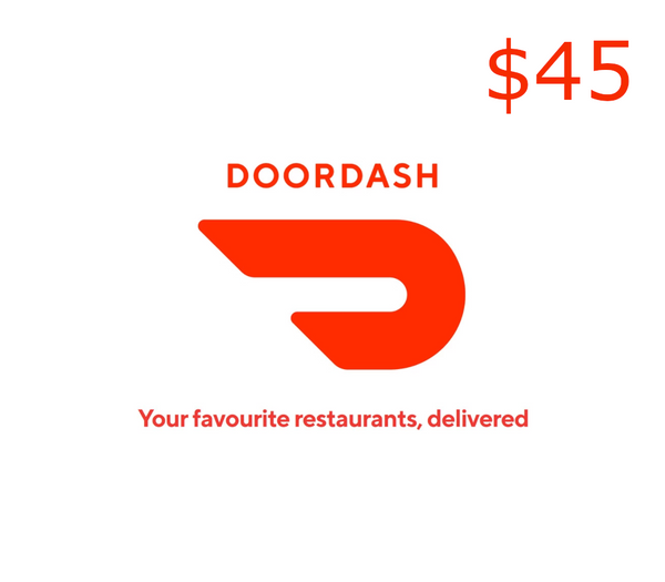 DoorDash $45 Gift Card