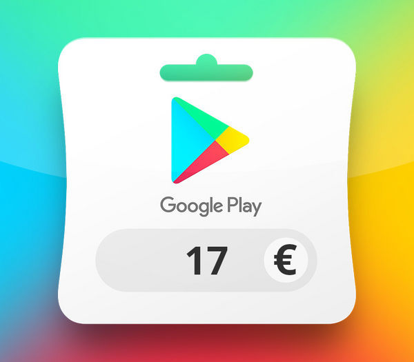 Google Play EUR 17 Gift Card FR