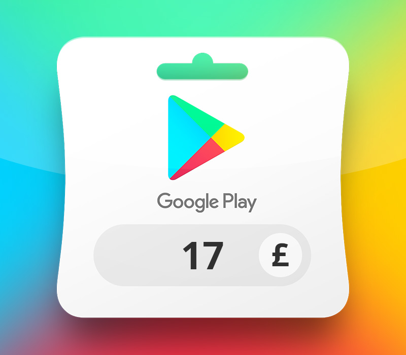 Google Play GBP 17 Gift Card