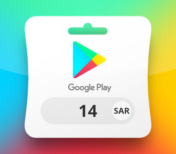 Google Play SAR 14 Gift Card SA