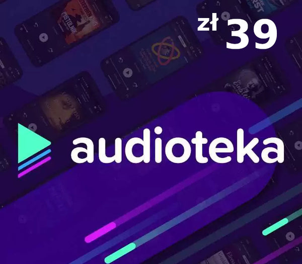 AUDIOTEKA PLN 39 Gift Card PL