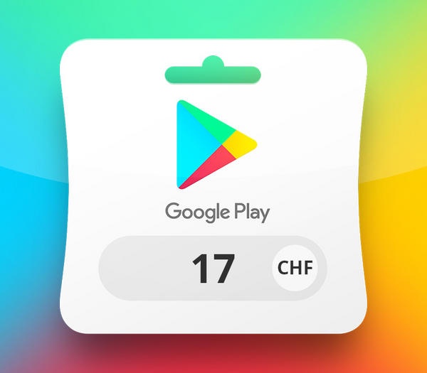 Google Play CHF 17 Gift Card CH