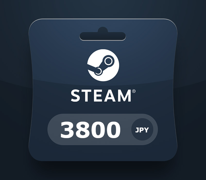 Steam Gift Card JPY 3800 JP Activation Code