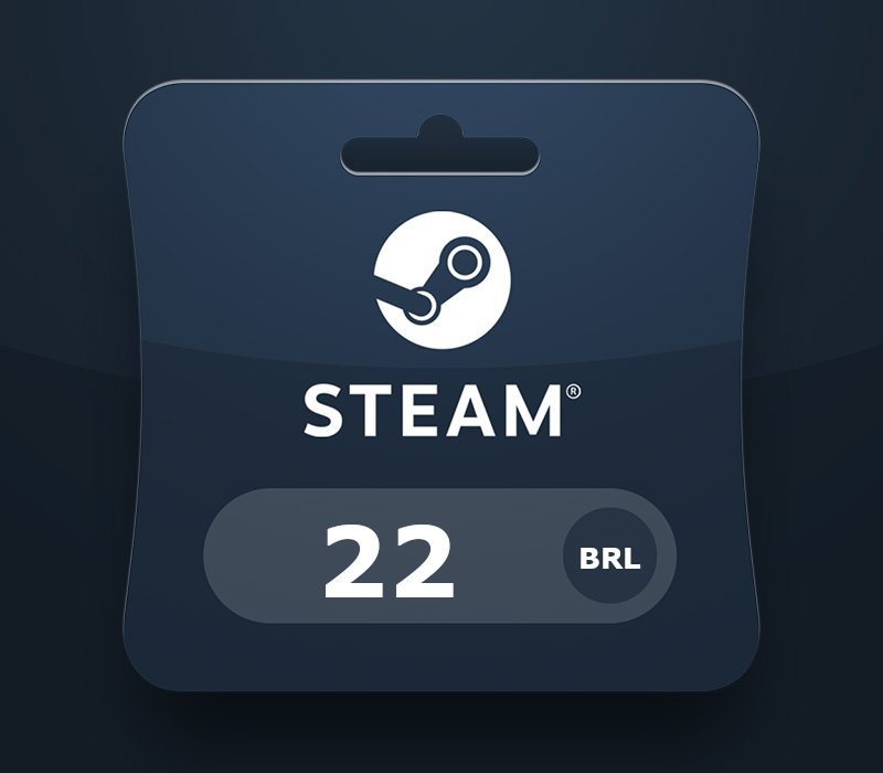 Steam Gift Card BRL 22 BR Activation Code