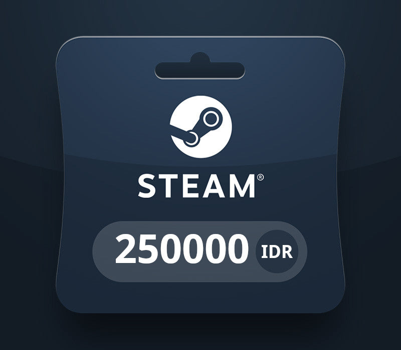 Steam Wallet IDR 250000 Gift Card ID