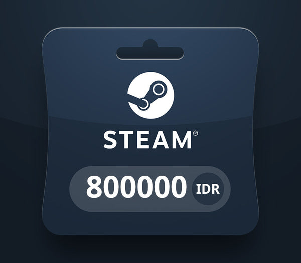 Steam Wallet IDR 800000 Gift Card ID