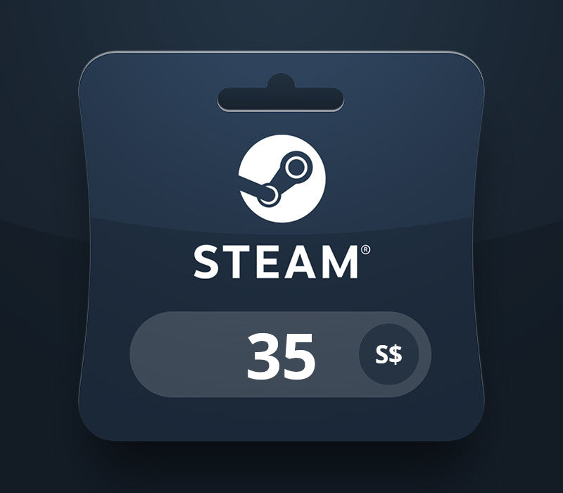 Steam Wallet SGD 35 Gift Card SG