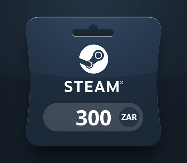 Steam Wallet ZAR 300 Gift Card ZA