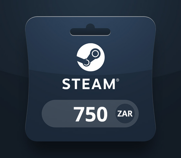 Steam Wallet ZAR 750 Gift Card ZA